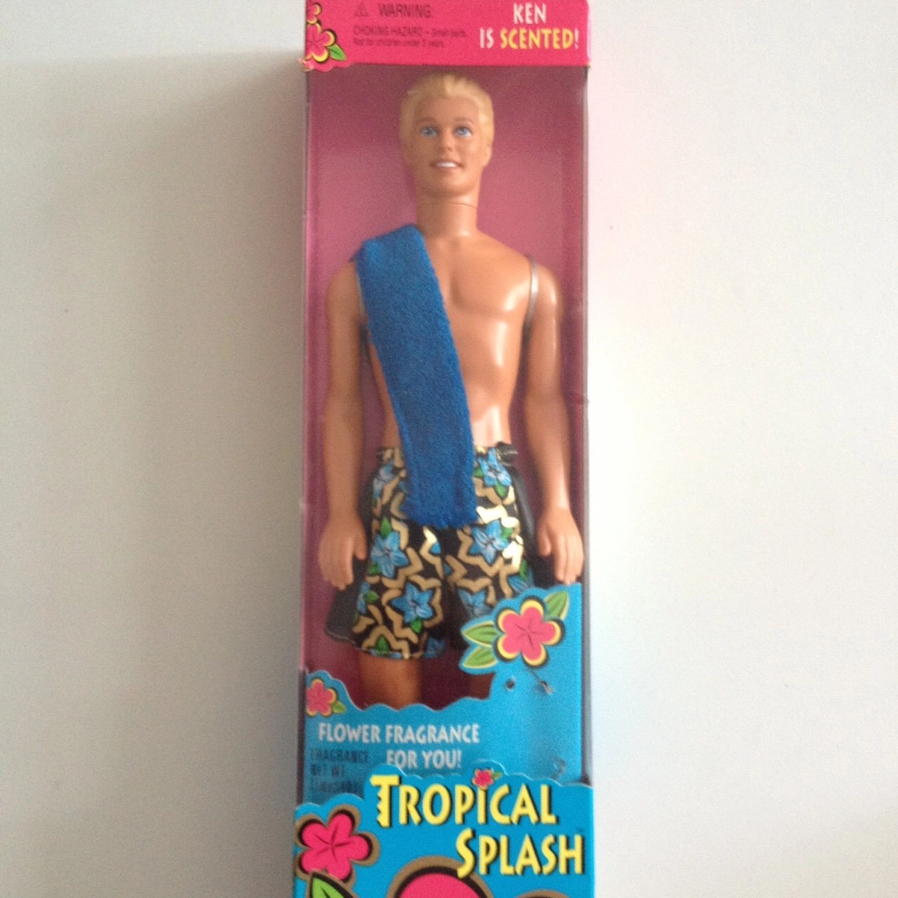 Mattel Ken Barbie Doll - Tropical Splash Scented 1994