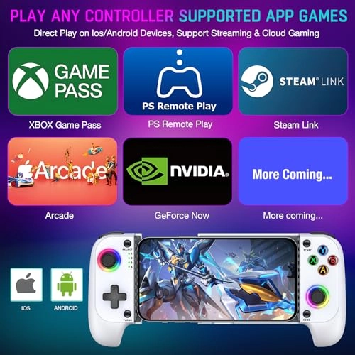 Xbox Game Pass|PlayStation Remote Play|Steam Link|GeForce NOW|Apple Arcade|Google Stadia|PUBG|Among Us|Brawlhalla|Asphalt 9|Cyberpunk 2077|Destiny 2|Halo series emulators MC101SS