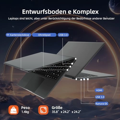 LeadBook T15 - 15.6'' 192GB 4GB Celeron N3450