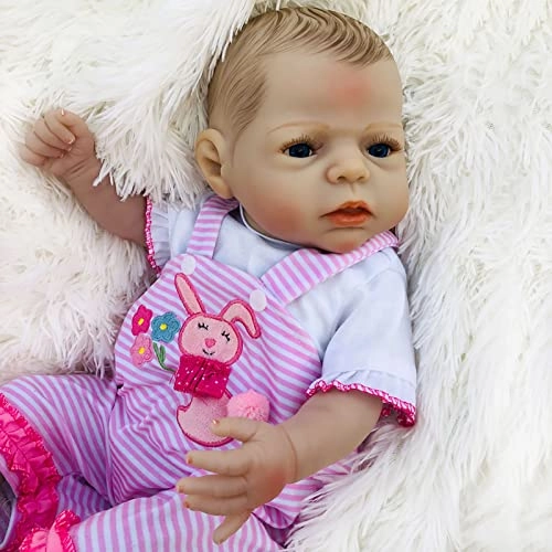 Reborn Baby Doll - 22 Inch Vinyl Girl Ages 3+