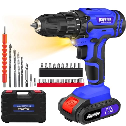 Cordless Drill - 21V 45Nm 26pcs Bits