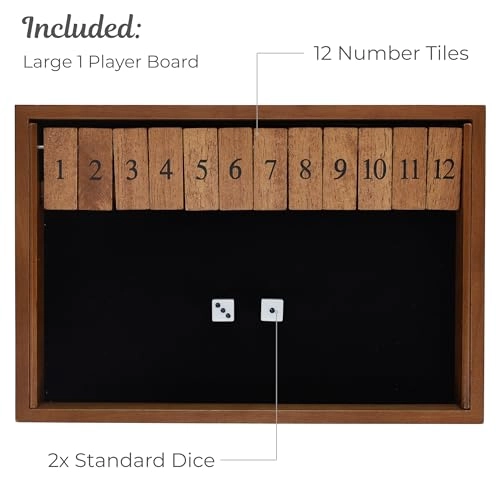 Shut The Box - Walnut Stain