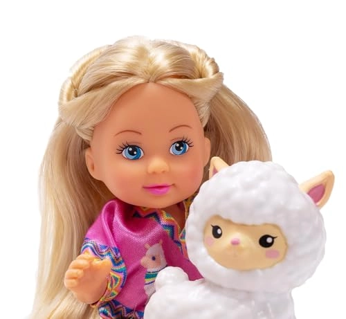 Evi Love Doll - 12 cm Alpacas 2 Animal Figures Ages 3+