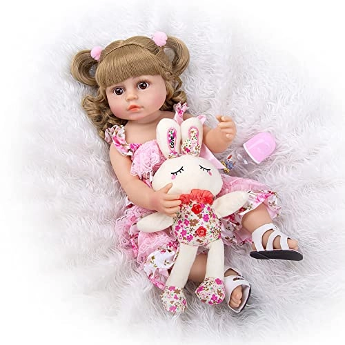 Reborn Baby Doll - 22 Inch Full Vinyl Baby Girl