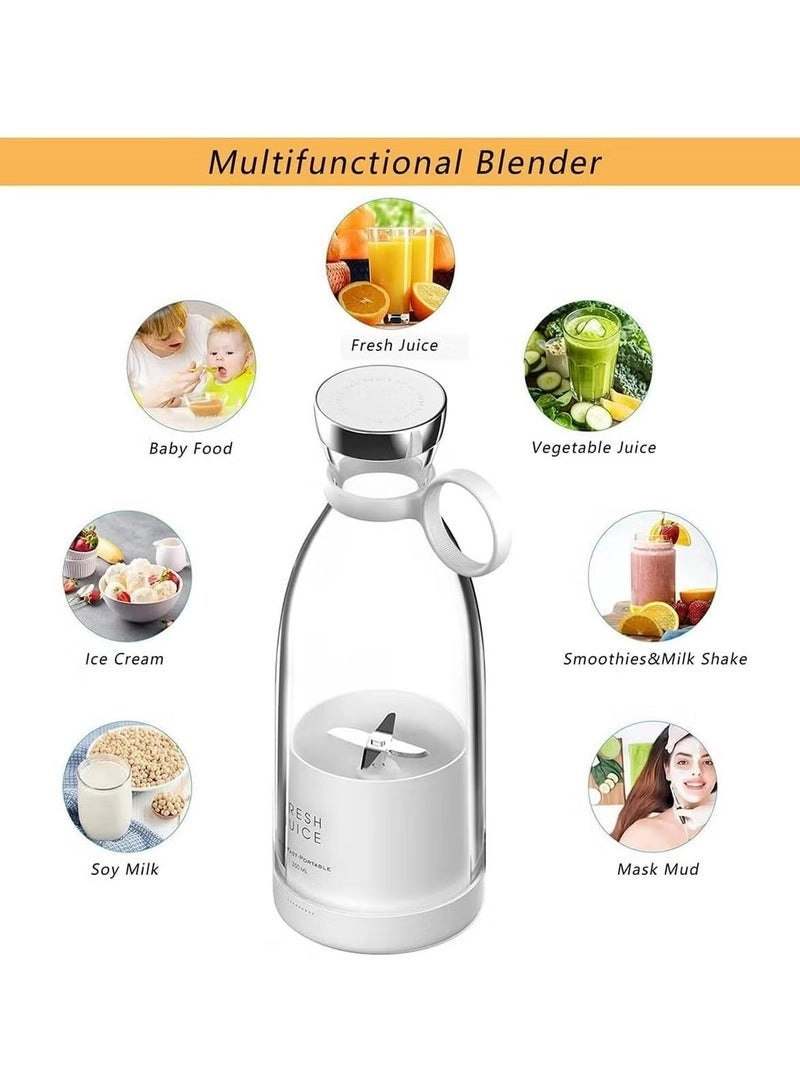 Portable Mini Blender - USB Charging Magnetic Suction Travel-Friendly