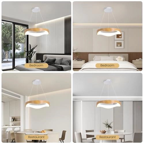 Modern LED Chandelier - 3000K 4000K 6000K 10%-100% dimmable