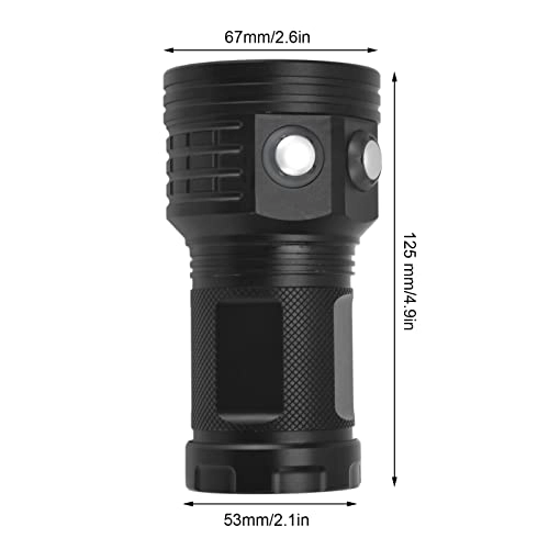 LED Diving Flashlight - 3 Color 7 Modes 328ft