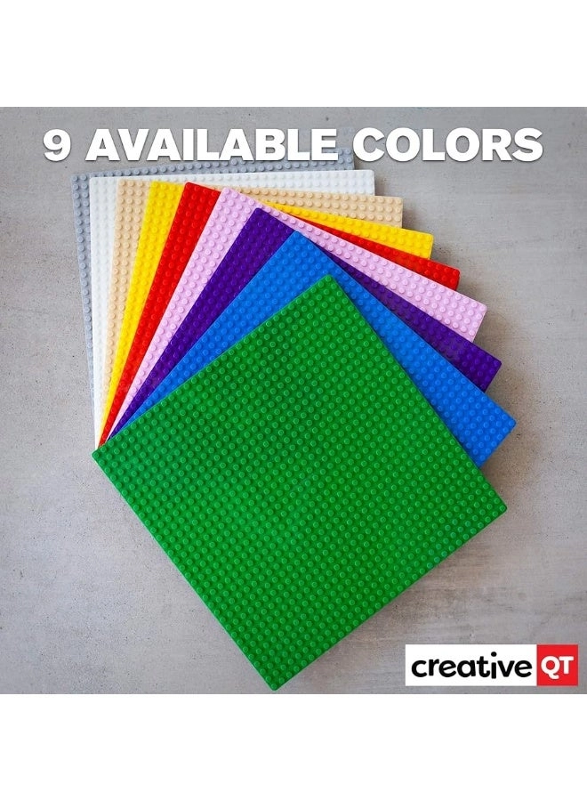 Peel-and-Stick Stackable Baseplates - 4 pcs