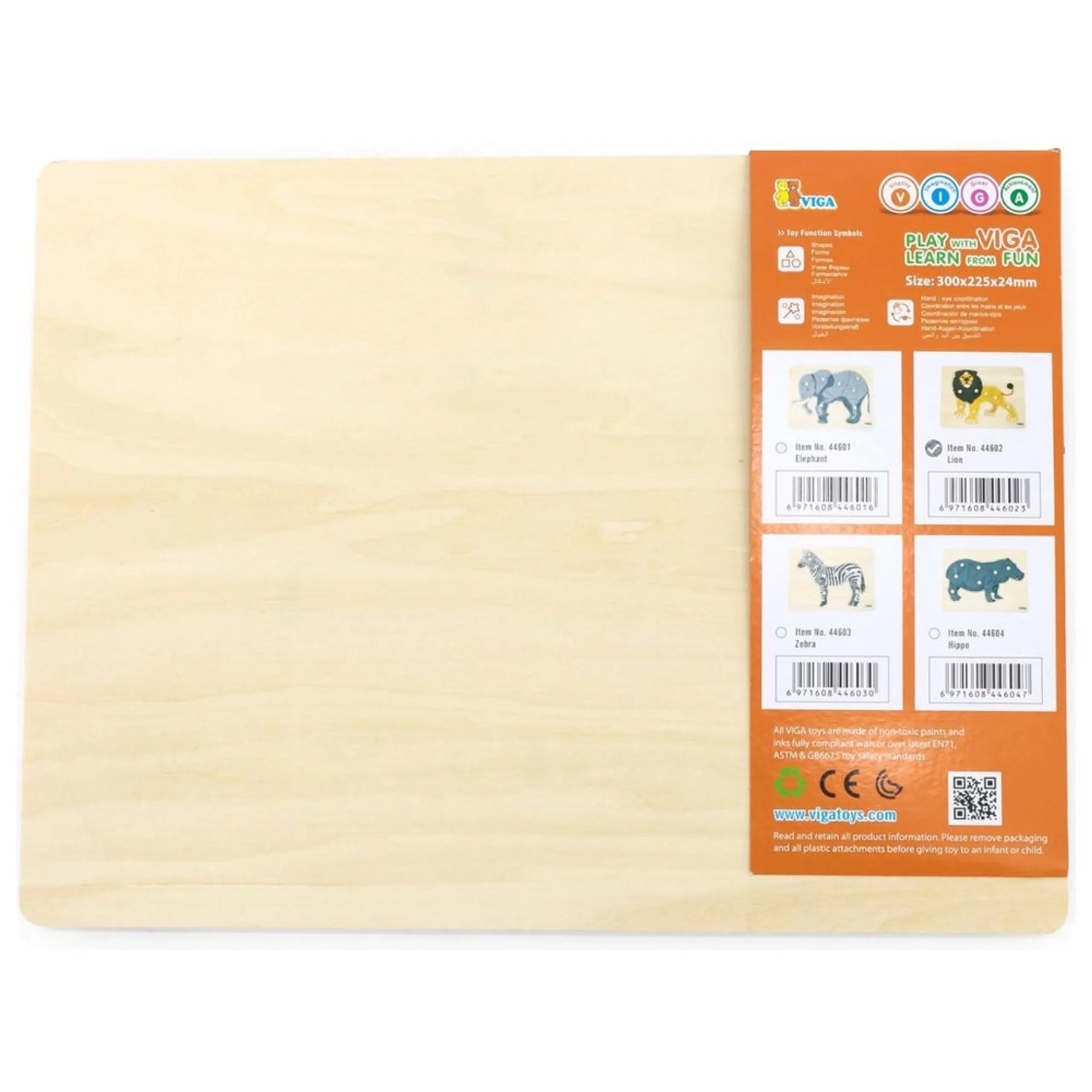 Montessori Puzzle Lion - 3+ 8 pieces