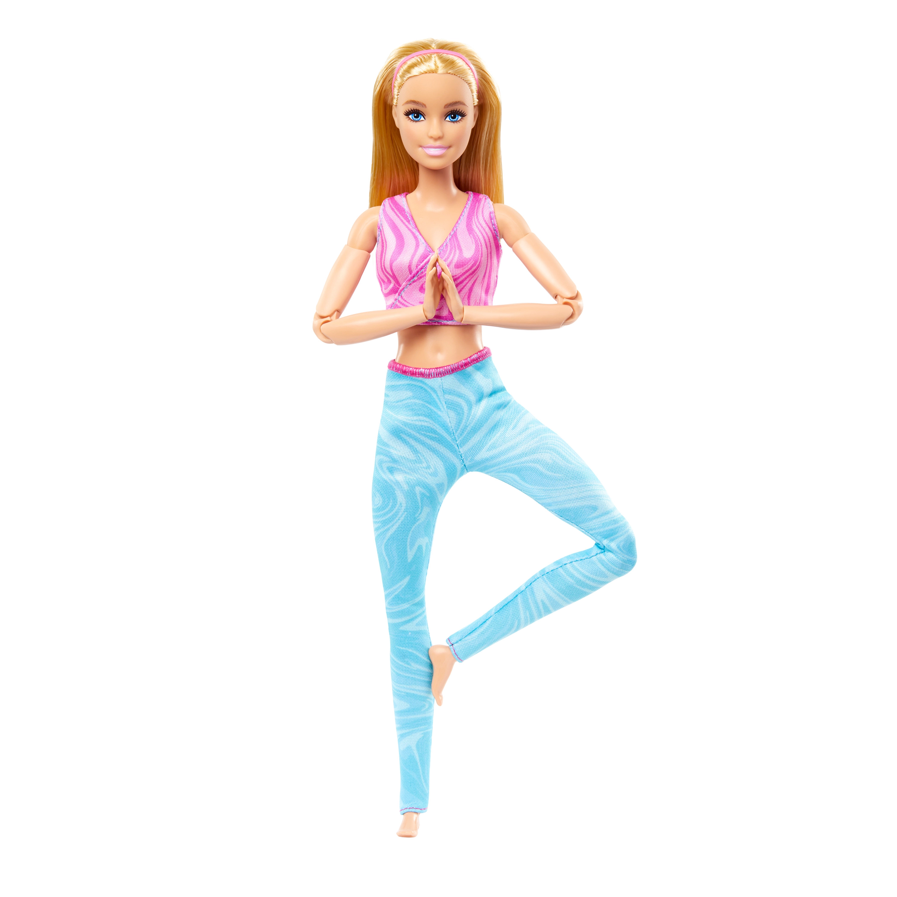 Barbie Made to Move Doll - Brunette Boxer 22 Bendable Joints Ages 3+