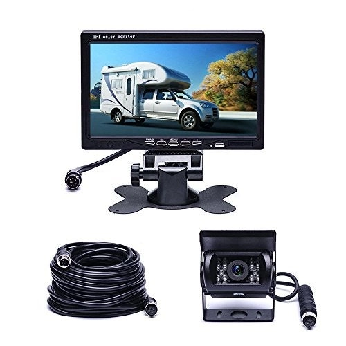 CAMECHO Vehicle Backup Camera System - Night vision Hardwire