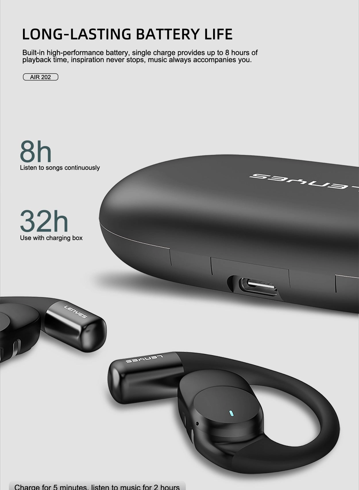 AIR202 Wireless Headphone