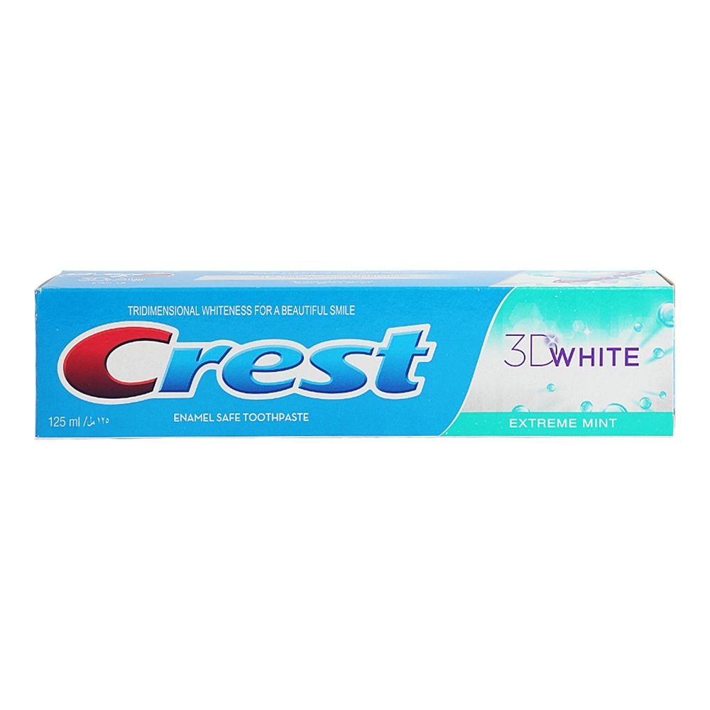 3D White Extreme Mint Toothpaste 125ml