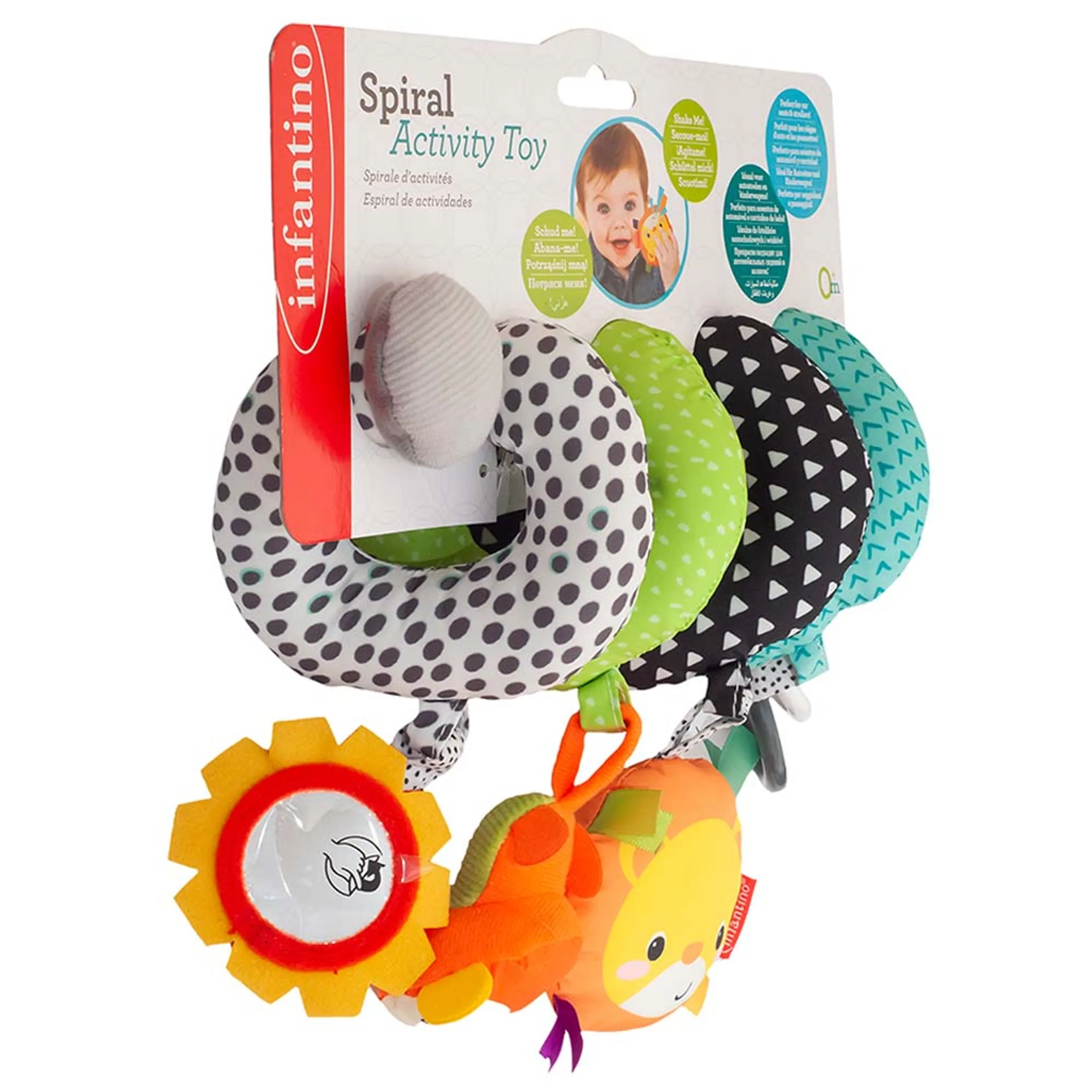Spiral Activity Toy - Suitable for 0 month & above
