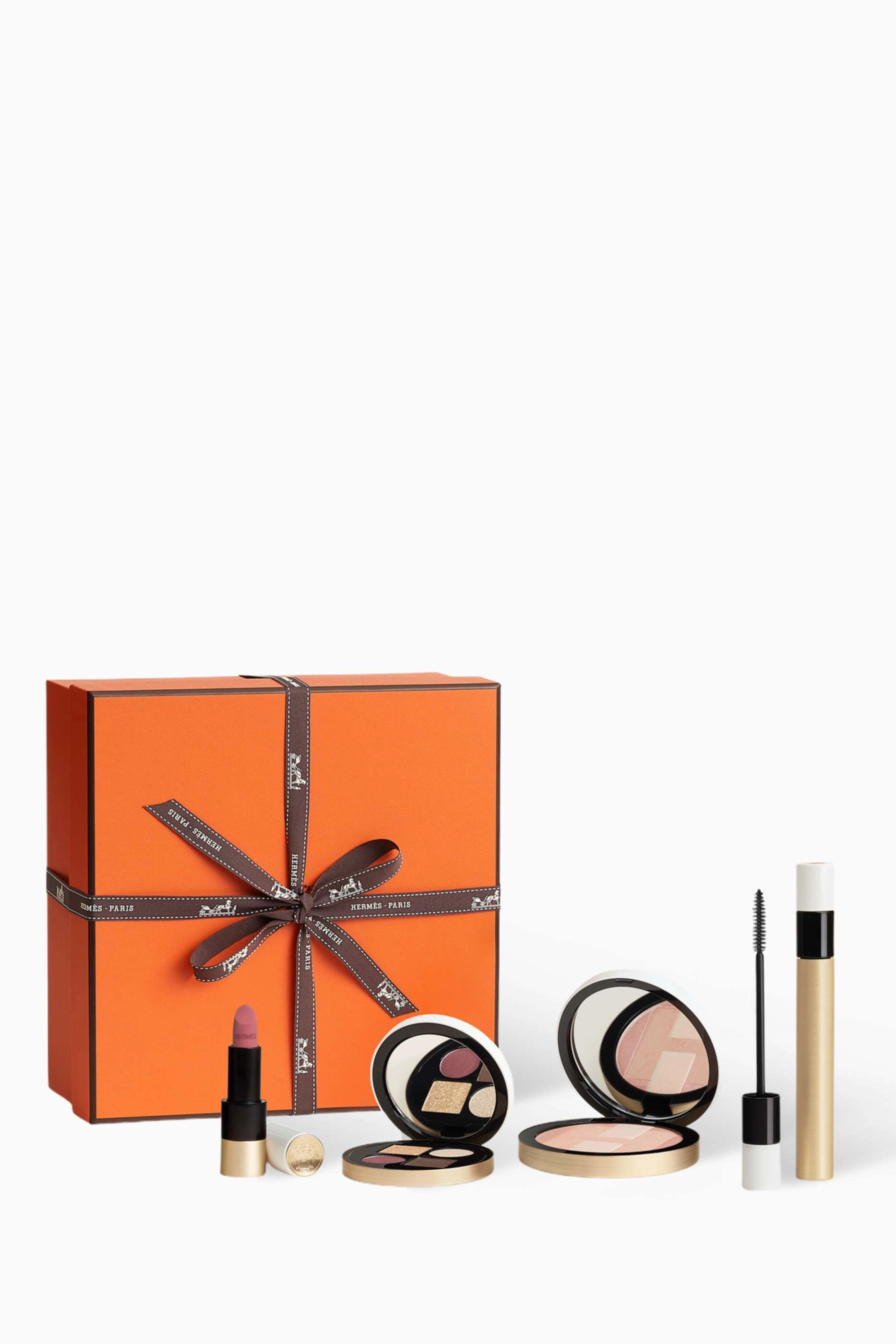 Hermes Rose Boisé + Ombres Mordorées + Rose Atacama + Noir Fusain