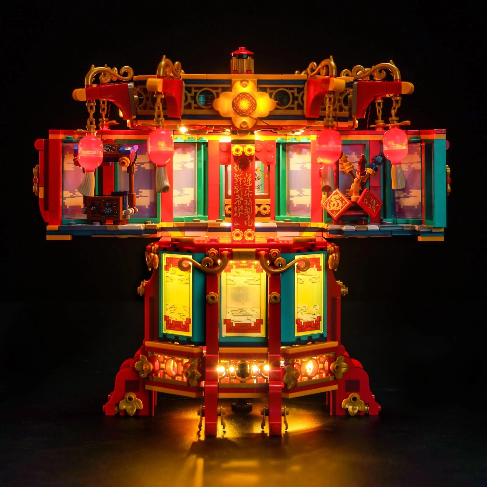 BrickBling LED Light Set - Compatible with 80116 Trotting Lantern USB Powered