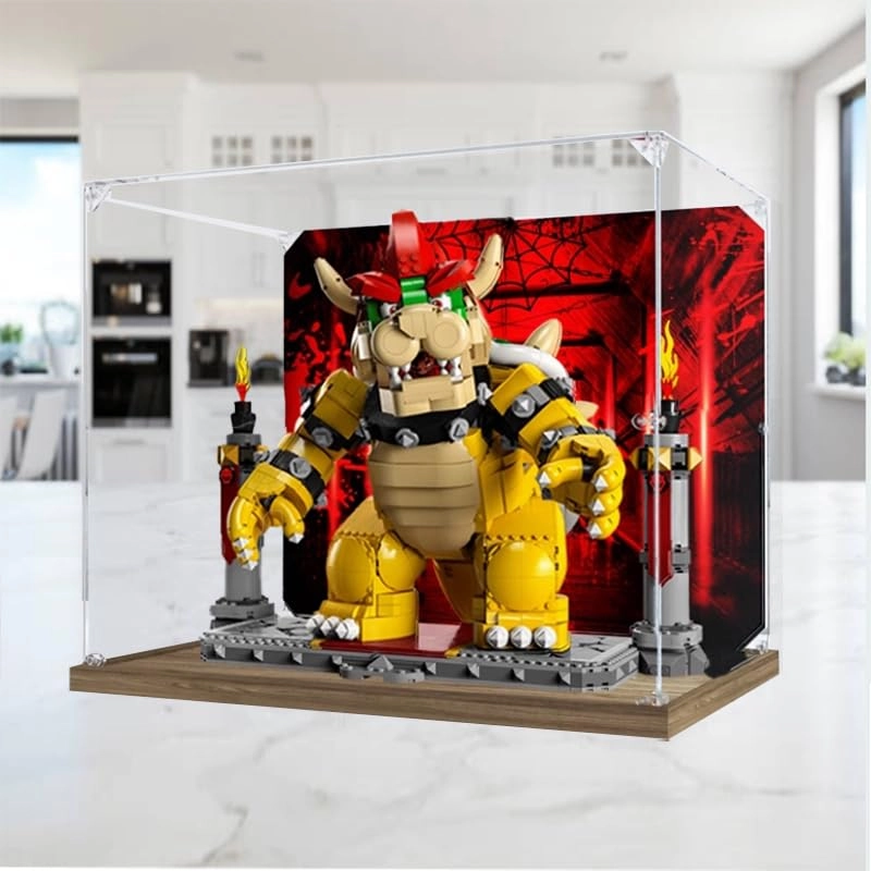 Clear Acrylic Display Case - LegoSuperMario