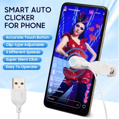 USB Phone Screen Device Speed Clicker