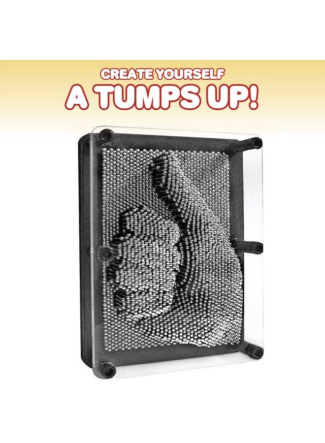 Classic Pin Art Game Set - Large 5 X 7 Inch Small 3.5 X 5 Inch Bundle