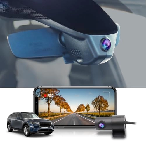 HAS SUNROOF-4K Front and 1080P Rear 3840 X 2160 for Mazda CX90