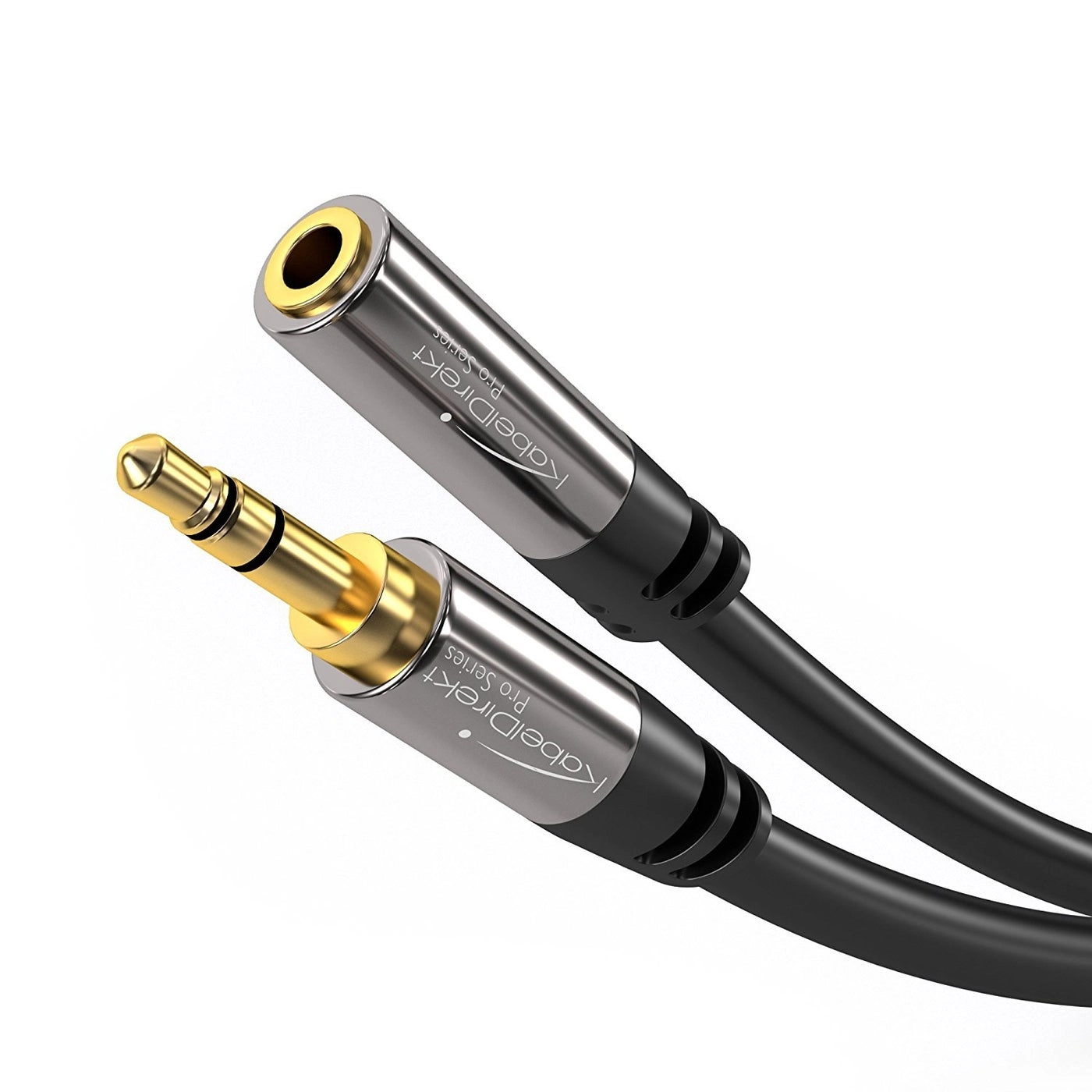 KabelDirekt Extension Cable for Headsets & Headphones - 15ft TRRS 3.5mm
