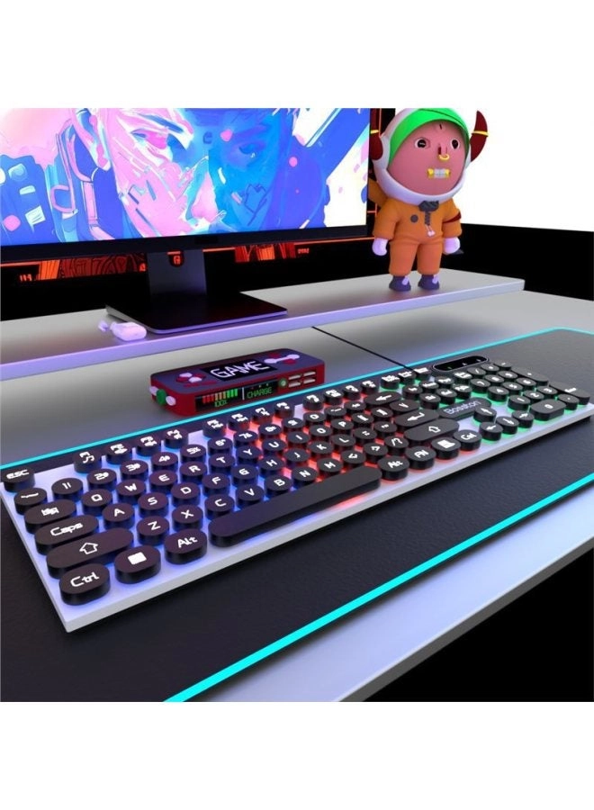 Zhaoyin Steampunk Keyboard And Mouse Suit - Wired