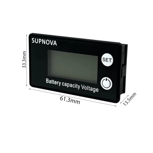 3S-20S DC Battery Voltmeter - DC 8V-100V Capacity Indicator