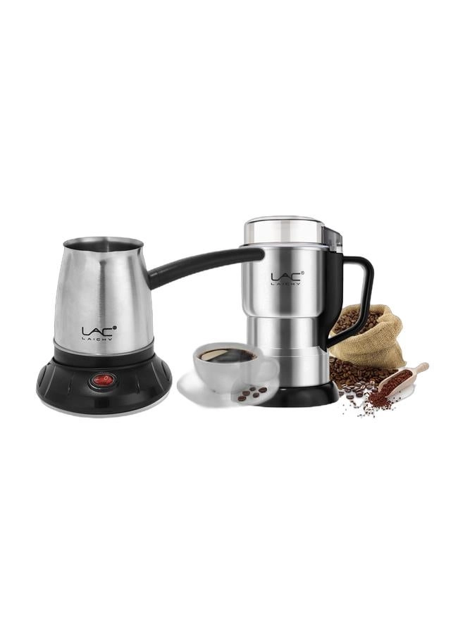 LAC LAICHY Coffee Grinder + Electric Coffee Kettle
