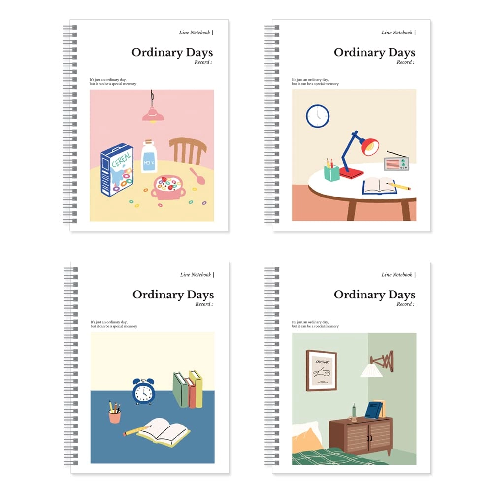 Archive A5 Spiral - Lined 98 Pages