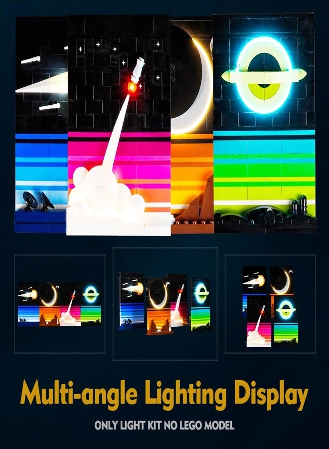 Light Kit - for LEGO Tales of The Space Age 21340 DIY Lighting