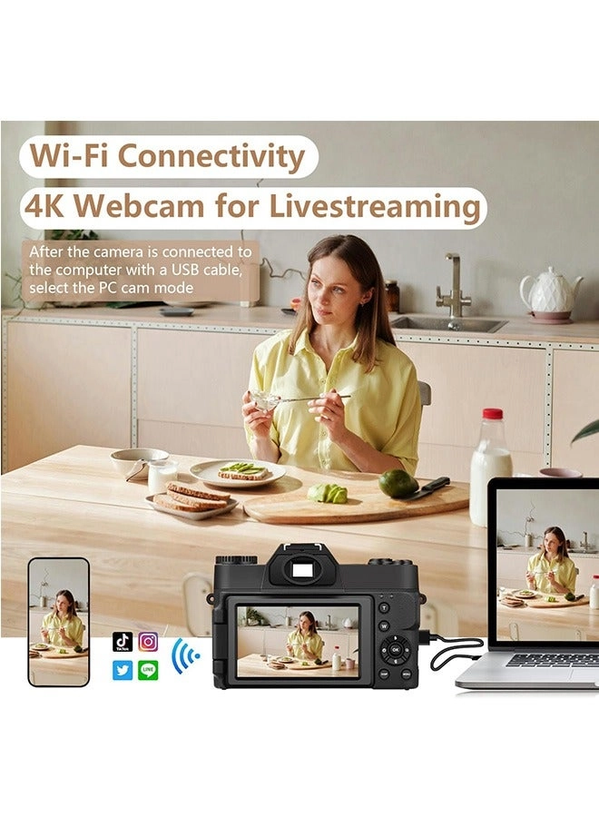 48MP 4K Vlogging Camera