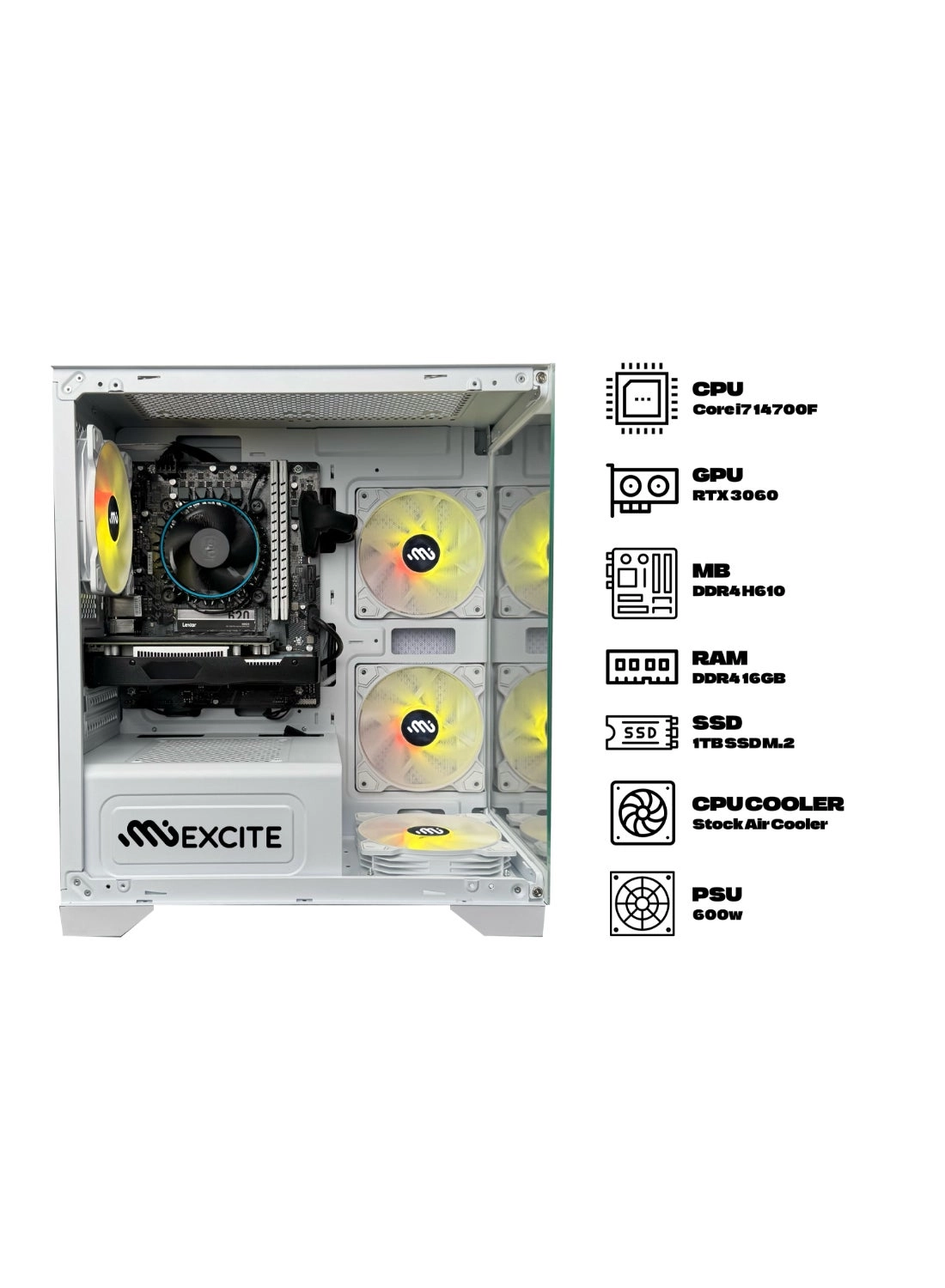 G4MATX ECO - 16GB 1TB Core i7 14700F