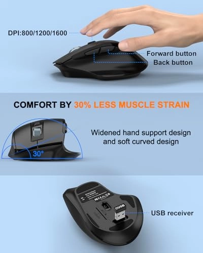 Keyboard and Mouse Combo - QWERTY Wireless
