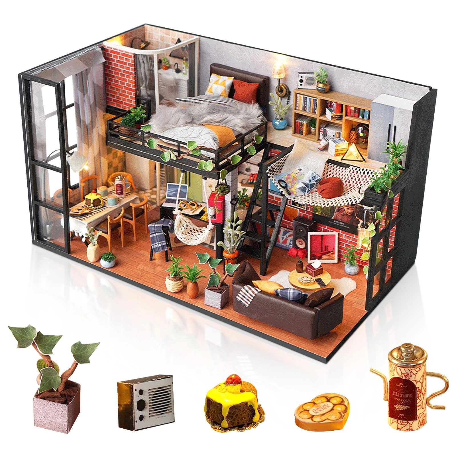 Foyucool Miniature House Kit