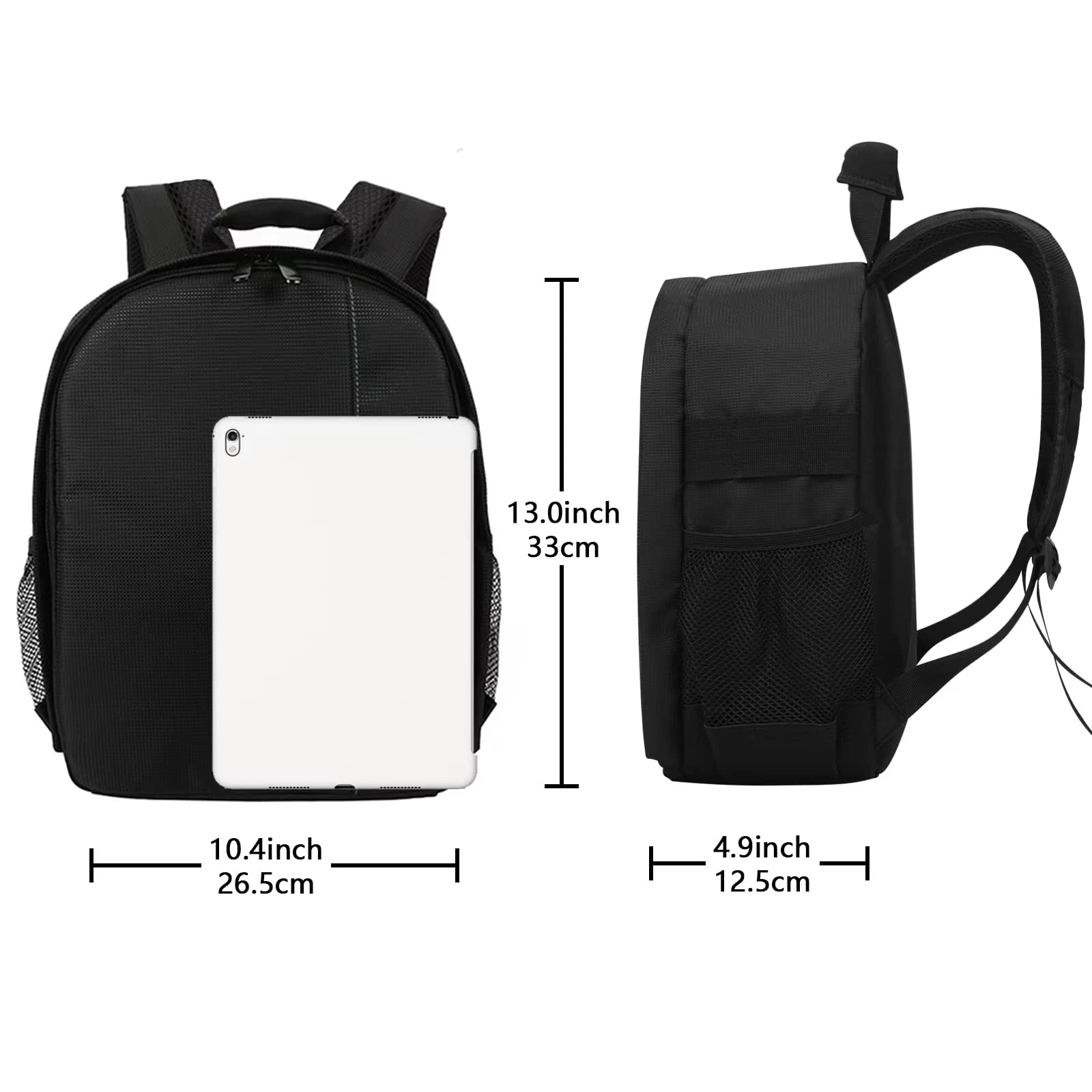 Camera Backpack - 40 cm x 30 cm x 7.5 cm Compatible with Canon Nikon Sony Professional