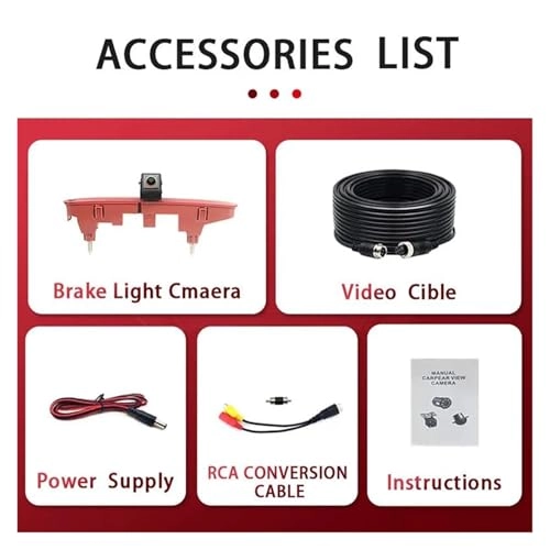 Reversing Camera - Night vision Wired 1080P