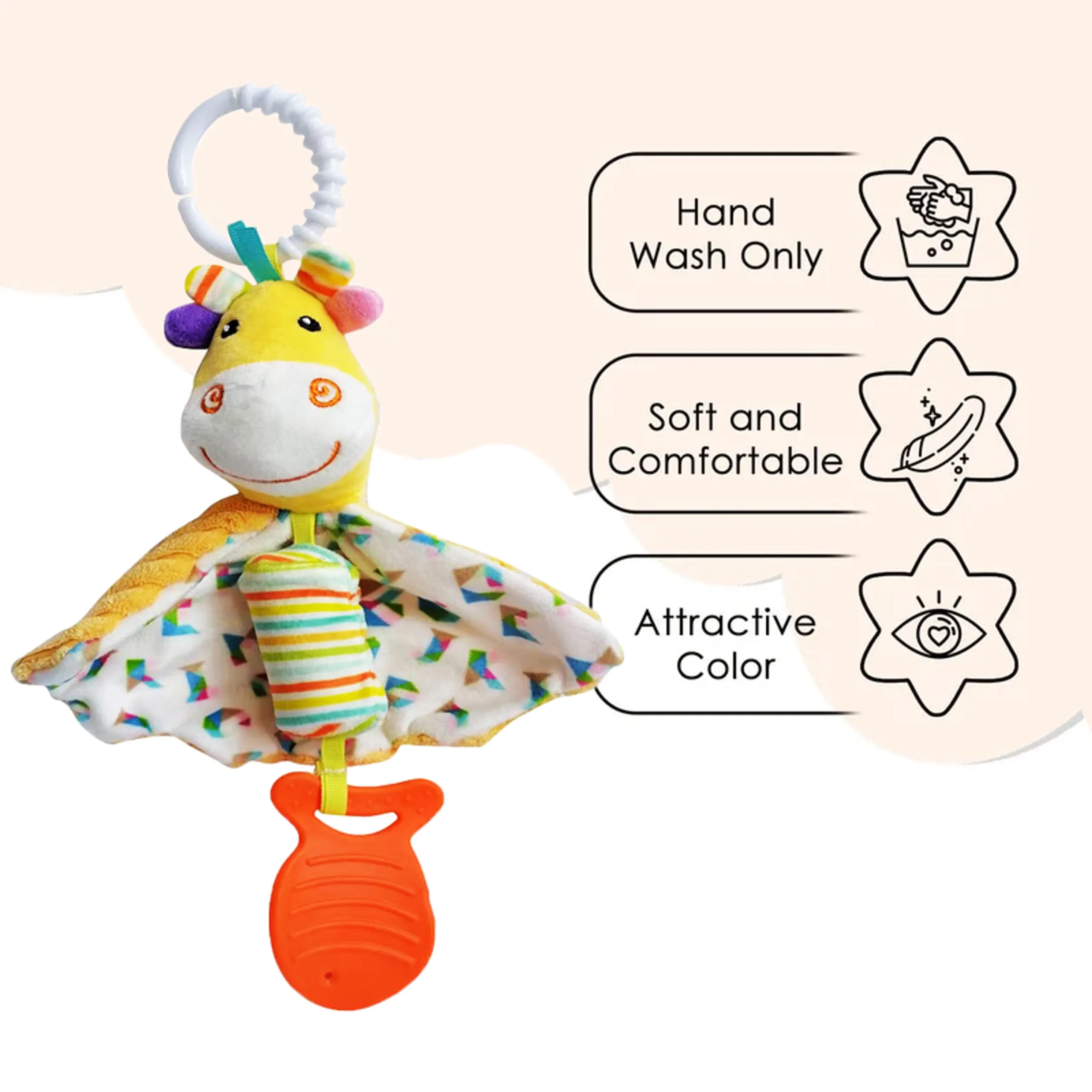 Hanging Plush Crib Toy - 0 month