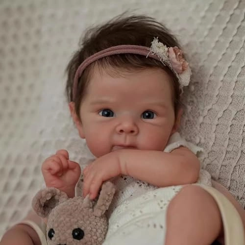 Reborn Baby Doll - 50CM Silicone Vinyl Ages 3+ Gift Set