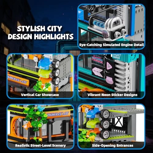 Future City Parking Tower - 1144pcs