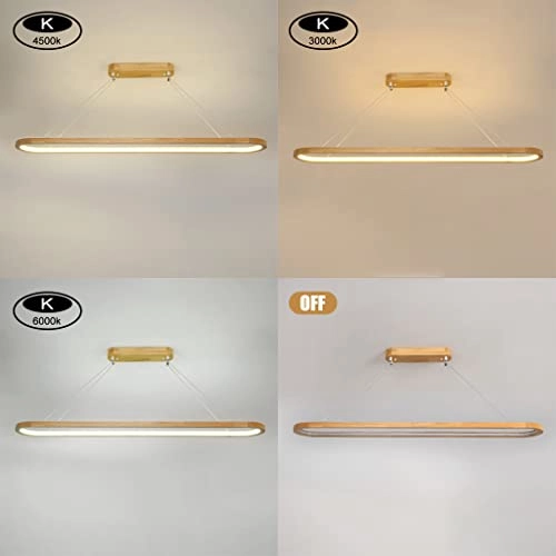 Rural Oak Ceiling Light - 6500K