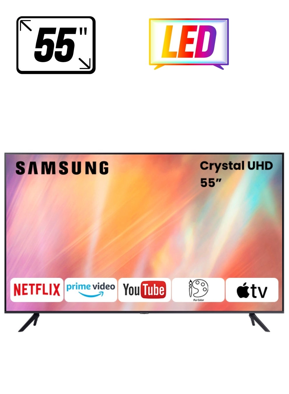 Samsung UA55AU7000UXZN - 55 Inch