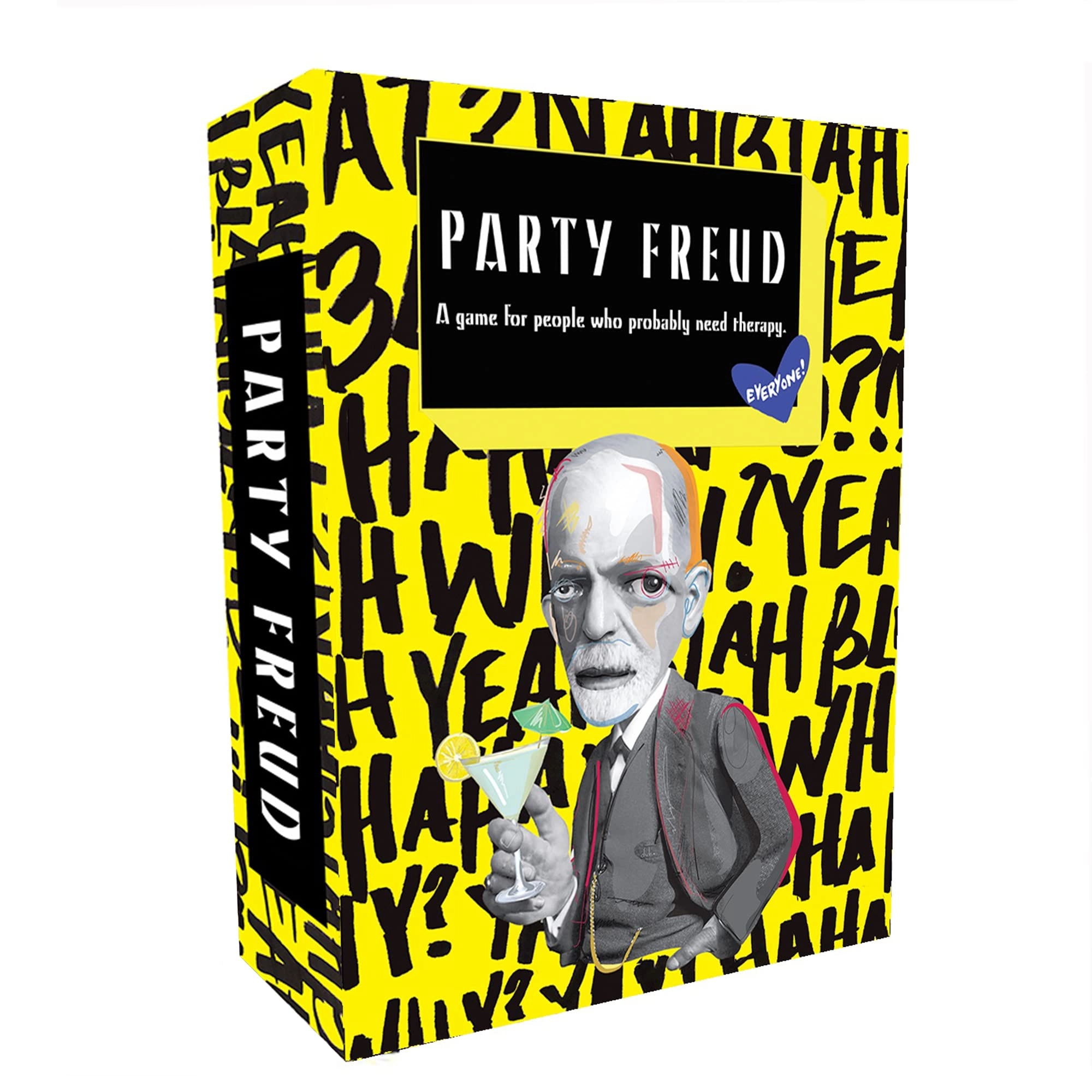 PARTY FREUD Comical Group Therapy Card Game - Ages 14+