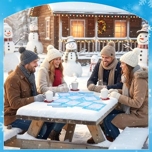 Christmas Word Search Game Card Set - English 12 years and up 41 Pcs