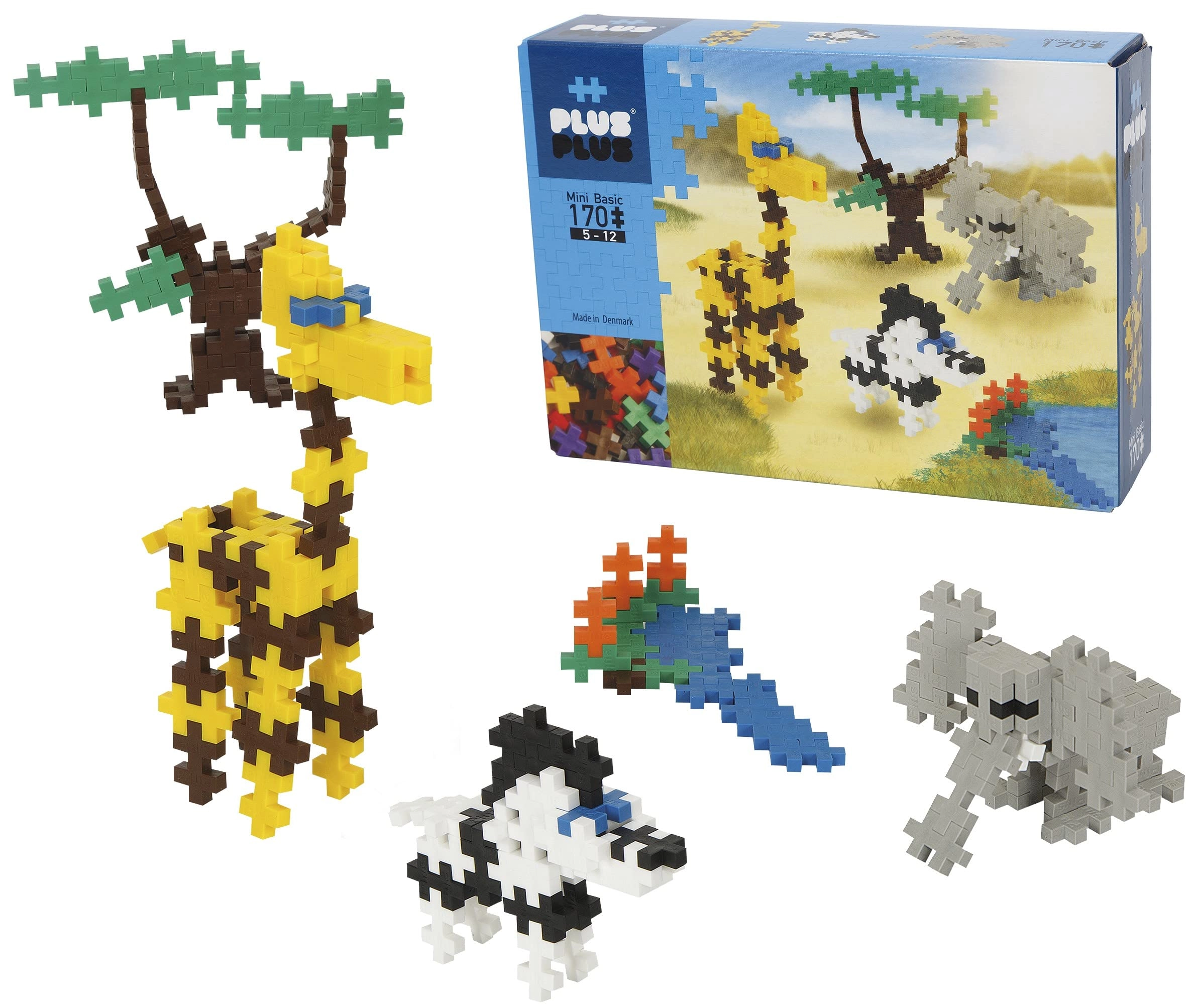 Plus-Plus Instructed Play Set - Safari 170 pcs