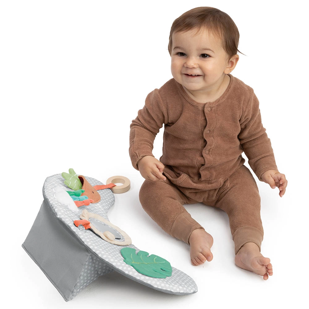Cozy Prop Sit Up & Activity Mat - Nate the Bear Suitable for 0 month and above