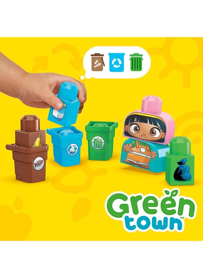 Green Town Sort And Recycle Squad Building Set - 18 pcs