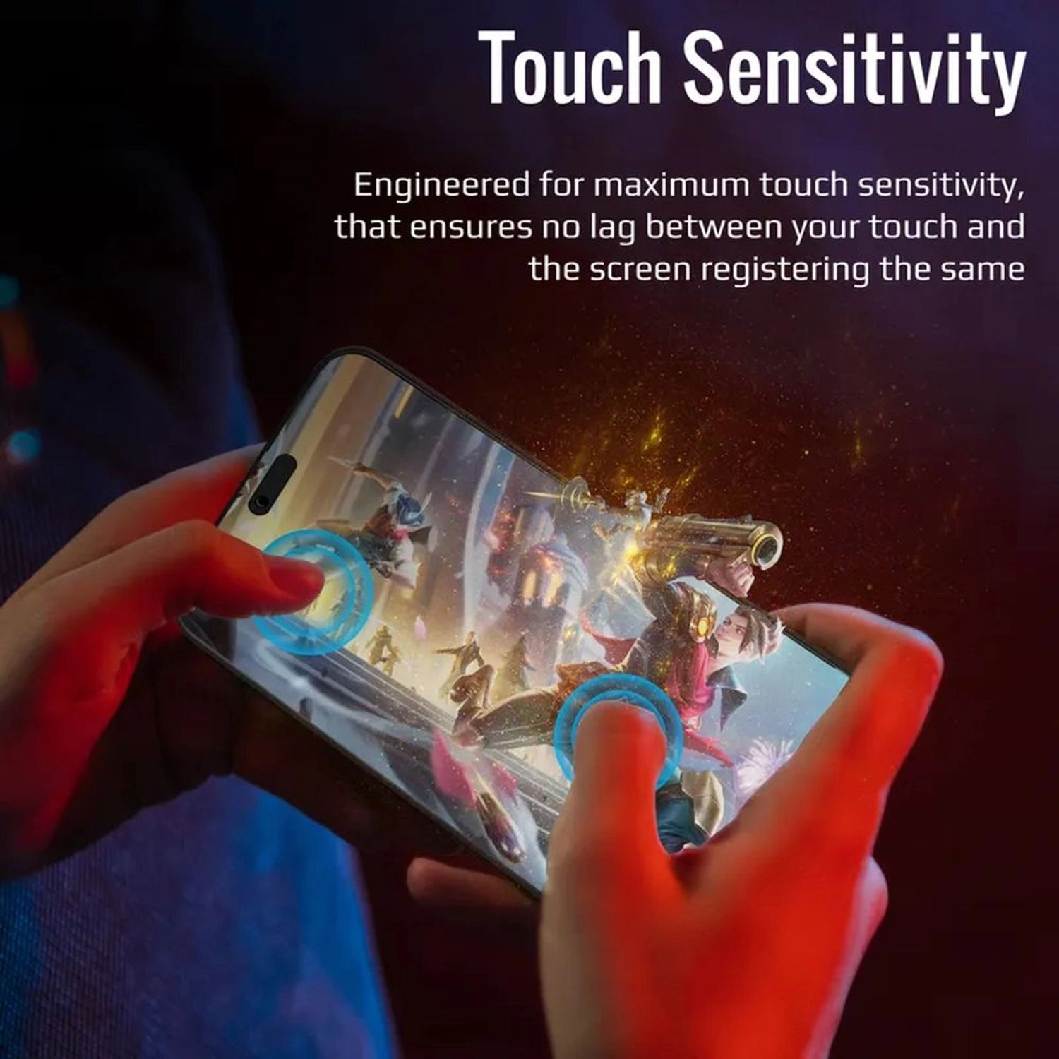 Clear Tempered Glass Screen Protector for iPhone 14 Pro Max