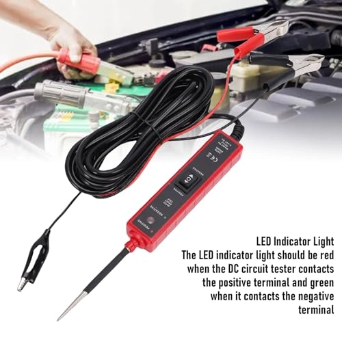 Power Circuit Probe Tester - 7A 6V to 24V stainless steel probes