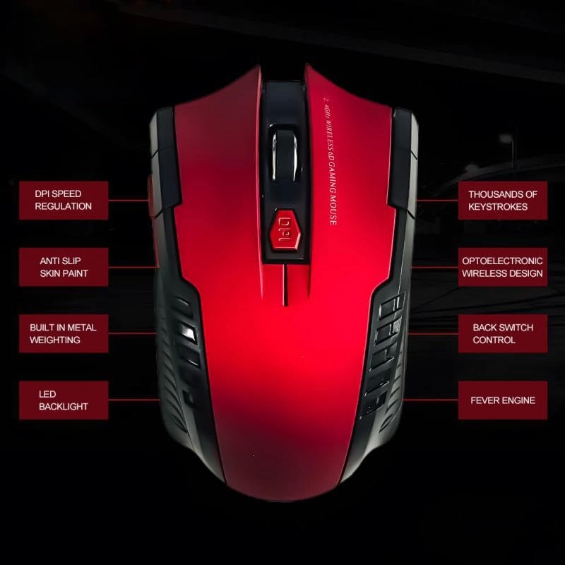 Gaming Mouse - 2.4Ghz Wireless