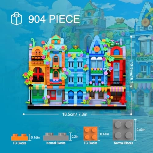 Micro Flower Street - 904 pcs